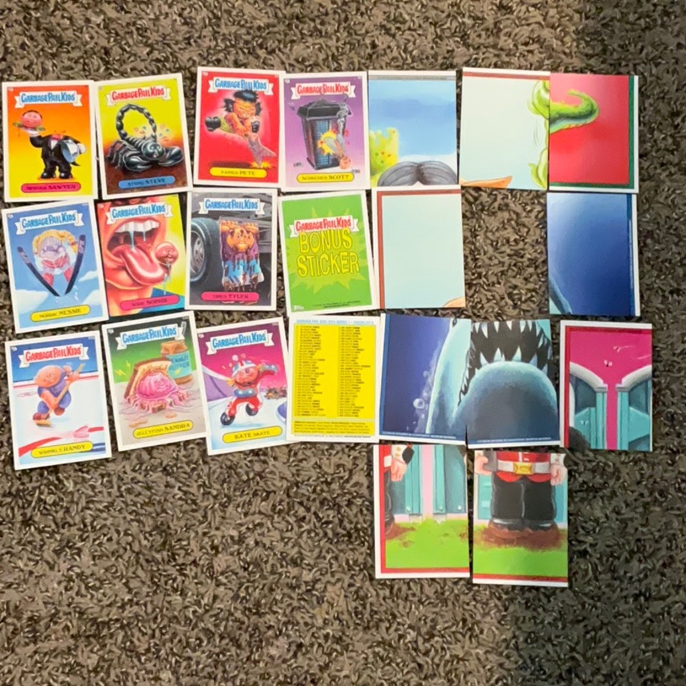 Garbage Pail Kids Cards Collection